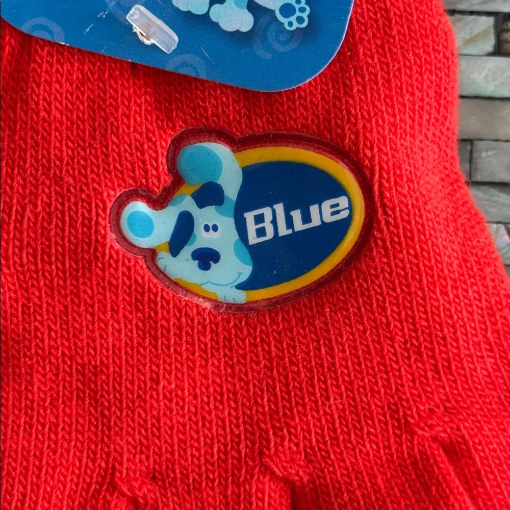 Blues Clues Magic Gripper stretchable kids Red Gloves